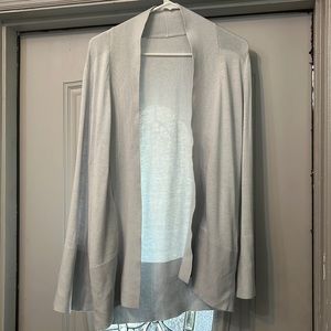 Light blue lululemon cardigan